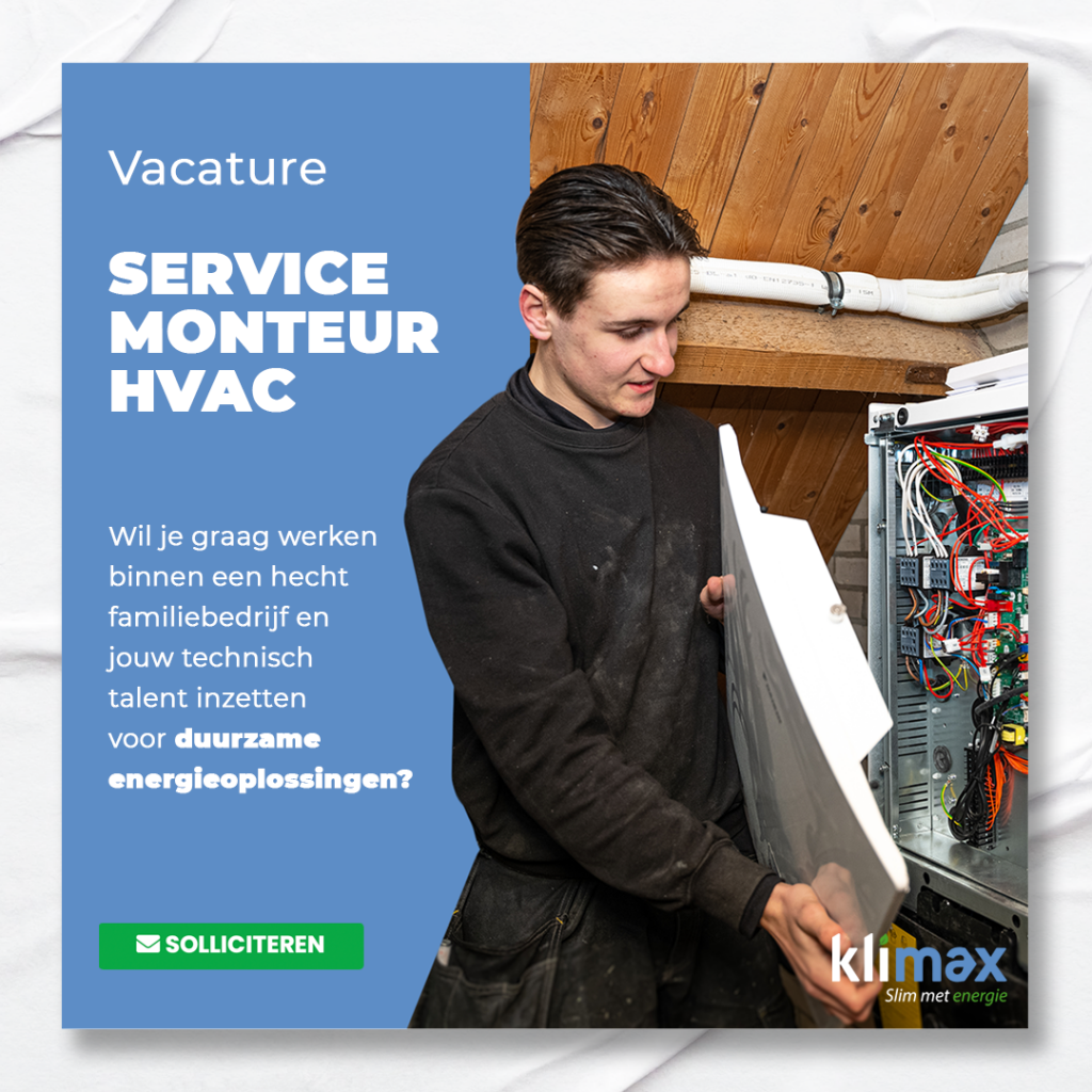Servicemonteur HVAC, SERVICEMONTEUR HVAC &#8211; Werken bij